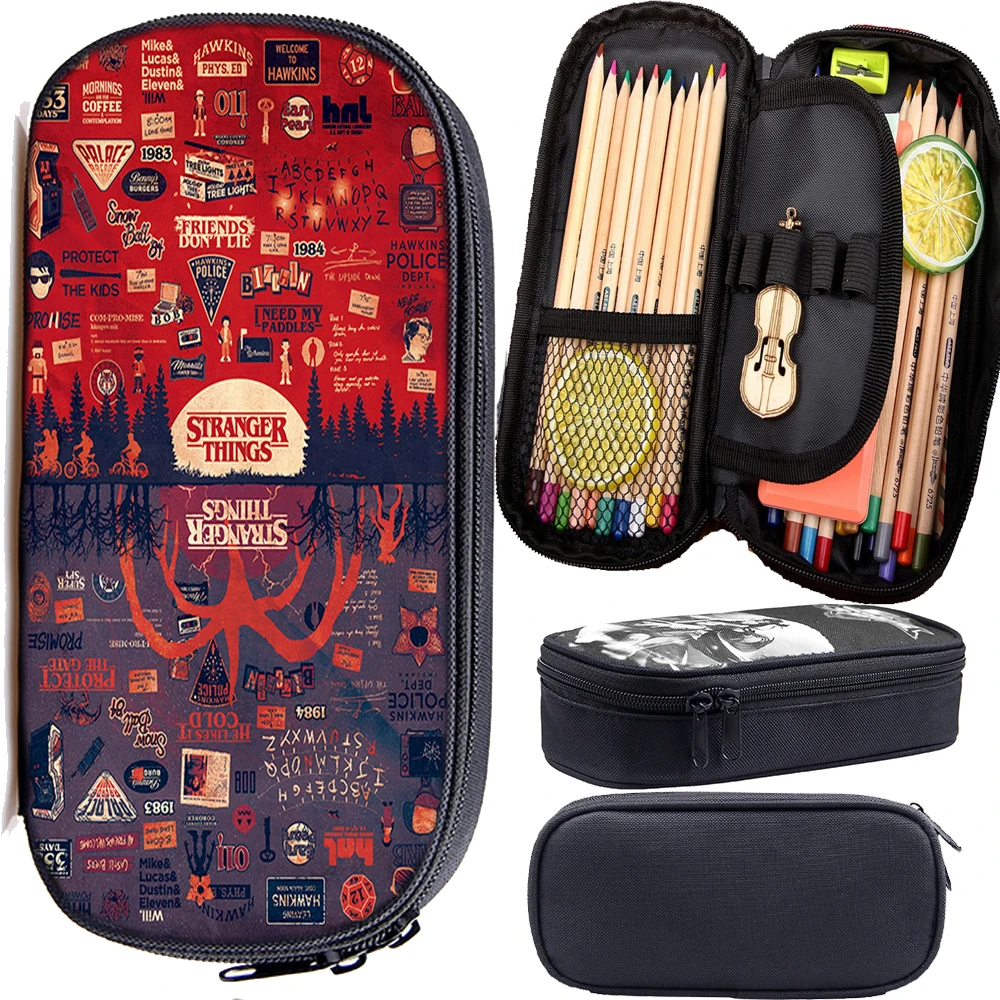 Пенал для мальчиков и девочек «очень странные дела 3», многофункциональный органайзер для карандашей для студентов, модный футляр для ручек...
Пенал для мальчиков и девочек «очень странные дела 3», многофункциональный органайзер для карандашей для студентов, модный футляр для ручек...