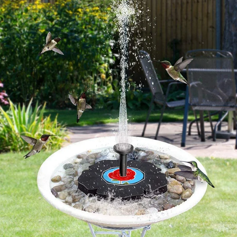 Solar Bird Bath Fountain, 1.4W Solar Fountain Pump, Bird Bath Solar Fountain, Garden (Blue) Submersible Pump
Solar Bird Bath Fountain, 1.4W Solar Fountain Pump, Bird Bath Solar Fountain, Garden (Blue) Submersible Pump