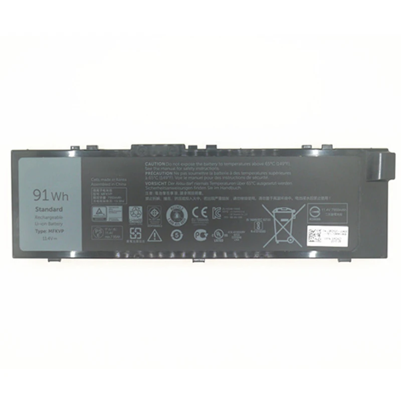 Фото Новый аккумулятор MFKVP для Dell Precision 7510 7710 GR5D3 0RDYCT 11 4 в Втч бесплатная доставка 1 год