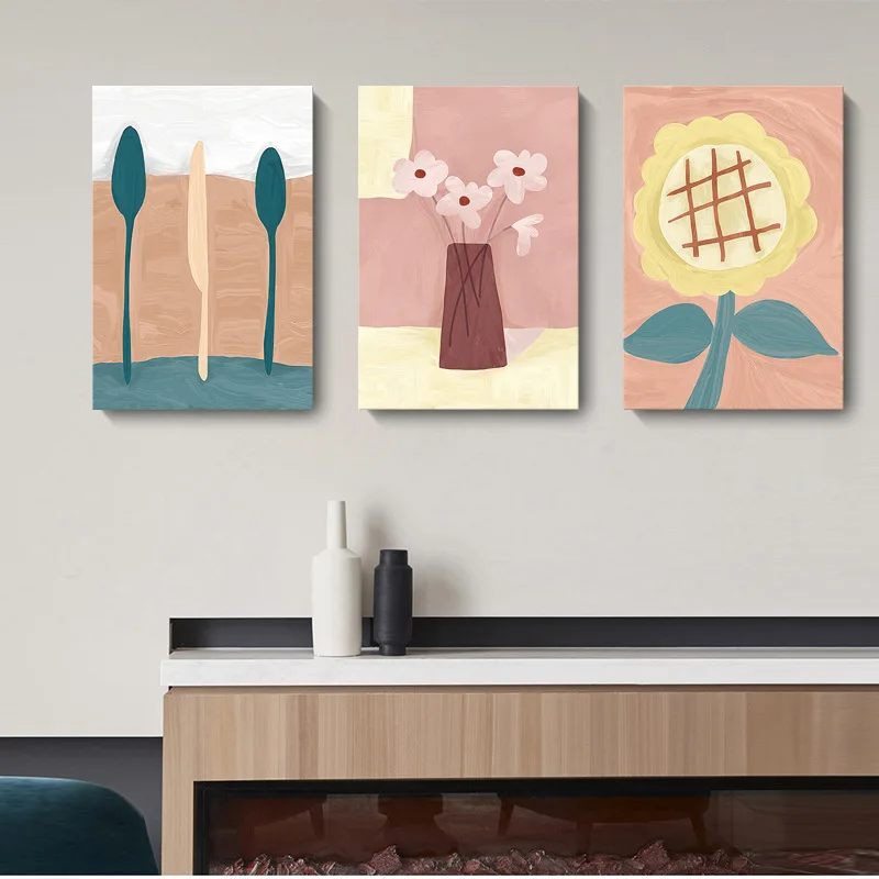Solid Wood Painting Modern Hanging Picture Prints Home Decor Fashion Nordic Flower Wall Oil Paintings for Living Room
Solid Wood Painting Modern Hanging Picture Prints Home Decor Fashion Nordic Flower Wall Oil Paintings for Living Room