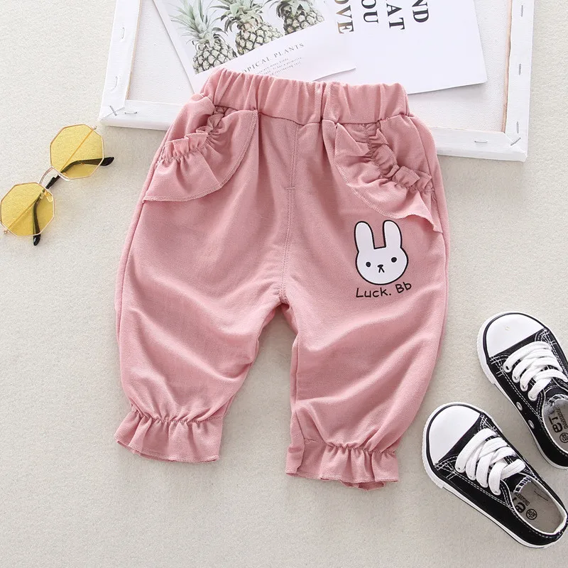 Girls Cotton Five Pants Kids Clothing 2021 Summer Fashion Casual Sweet Rabbit pattern Pants Enfant Children
Girls Cotton Five Pants Kids Clothing 2021 Summer Fashion Casual Sweet Rabbit pattern Pants Enfant Children