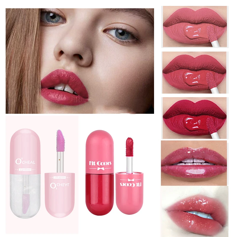 2PCS Matter Velvet Lipgloss Lipstick Waterproof Long Lasting Lip Gloss Lips Plumper Oil Moisturizing Fine Lines Repair Cosmetics
2PCS Matter Velvet Lipgloss Lipstick Waterproof Long Lasting Lip Gloss Lips Plumper Oil Moisturizing Fine Lines Repair Cosmetics
