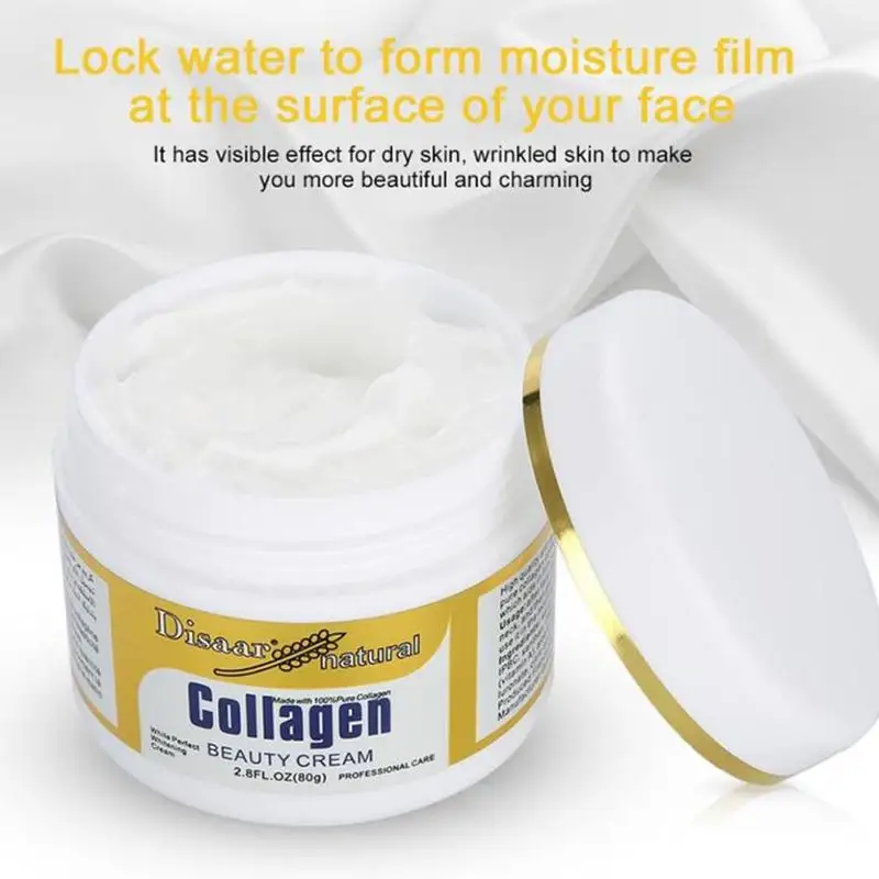 Collagen Power Lifting Cream 80g Firming Face Cream Skin Care Whitening Moisturizing Anti-aging Anti Wrinkle Facial Cream
Collagen Power Lifting Cream 80g Firming Face Cream Skin Care Whitening Moisturizing Anti-aging Anti Wrinkle Facial Cream