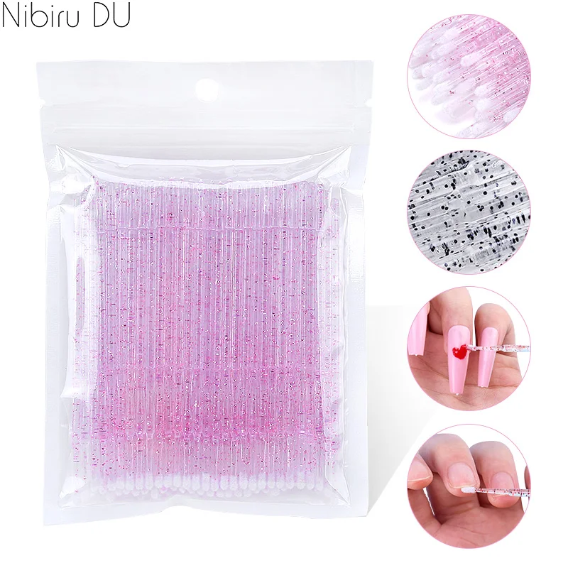 Disposable Nail Micro Crystal Cotton Swab Clean Sticks Brush Cotton Head Manicure Corrector Nail Polish Remover Tools Accessory
Disposable Nail Micro Crystal Cotton Swab Clean Sticks Brush Cotton Head Manicure Corrector Nail Polish Remover Tools Accessory