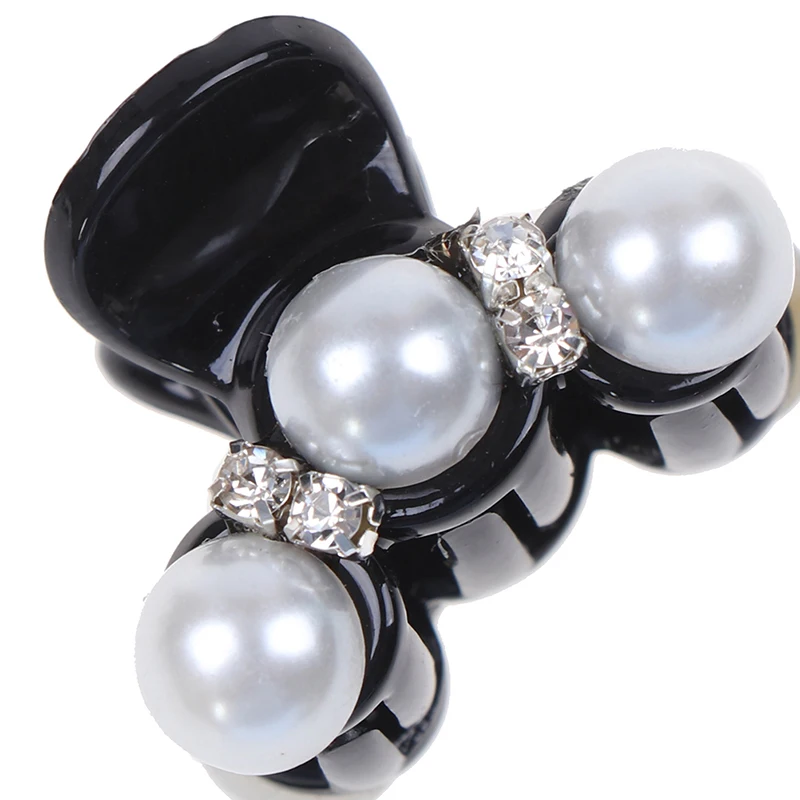 5Pcs Pearls Crystal Rhinestone Mini Hair Claws Clips Black Hair Accessories Elegant Cute Hair Accessories
5Pcs Pearls Crystal Rhinestone Mini Hair Claws Clips Black Hair Accessories Elegant Cute Hair Accessories