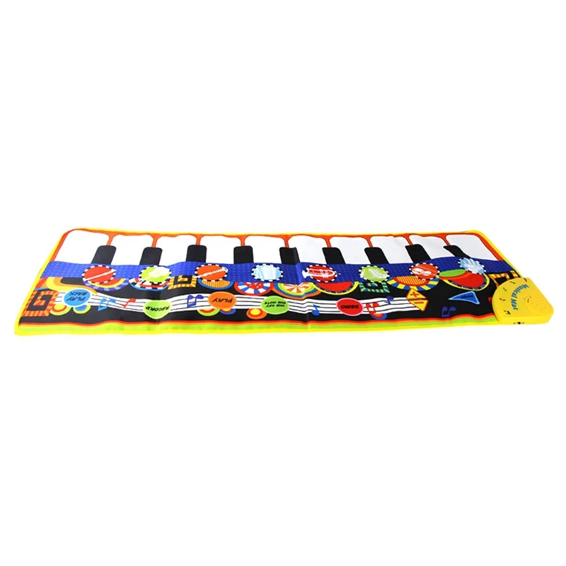 110X36cm Electronic Musical Carpets Keyboard Baby Piano Play Mat Instrument Music Toys Educational Toys for Kids
110X36cm Electronic Musical Carpets Keyboard Baby Piano Play Mat Instrument Music Toys Educational Toys for Kids