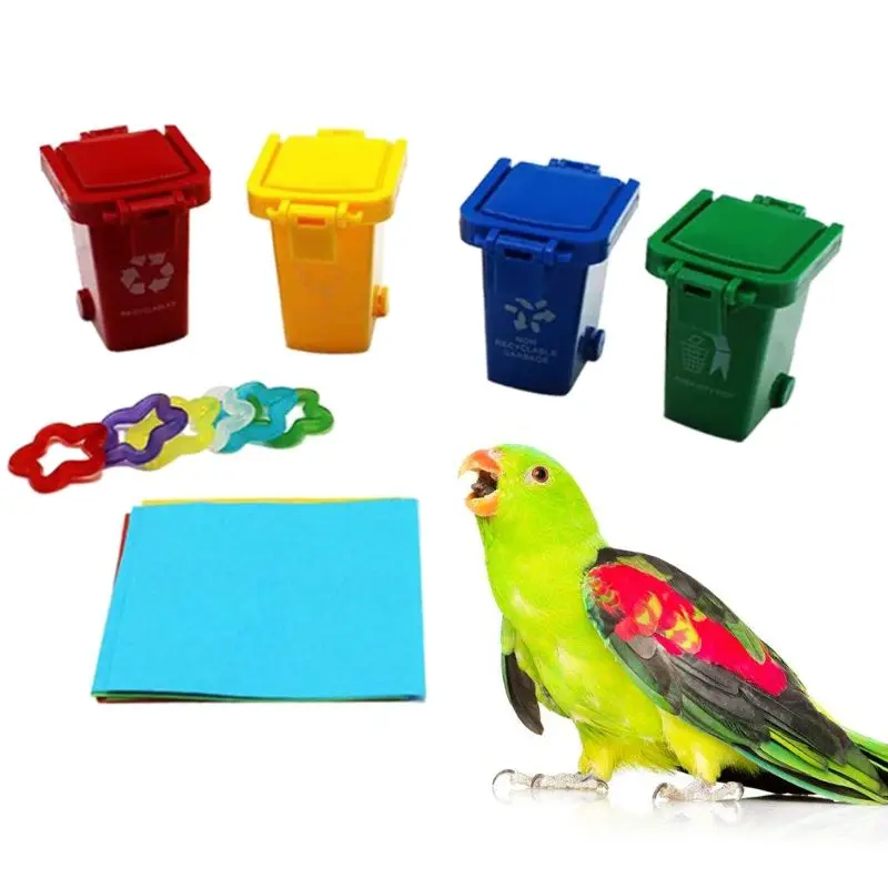 Interactive Parrot Training Color Sorting Bin Puzzle Toys Bird Educational Teaching Tool Box Cage Chew Bite Toys
Interactive Parrot Training Color Sorting Bin Puzzle Toys Bird Educational Teaching Tool Box Cage Chew Bite Toys