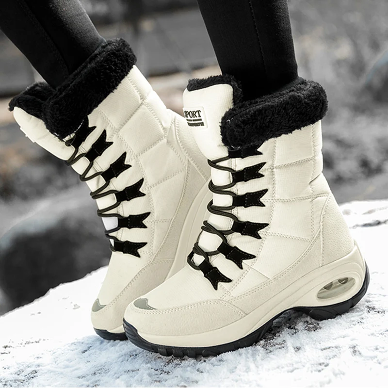 Winter plus velvet warm women boots Waterproof warm women snow boots Non-slip women's sports shoes Warm winter boots Size 36-42
Winter plus velvet warm women boots Waterproof warm women snow boots Non-slip women's sports shoes Warm winter boots Size 36-42