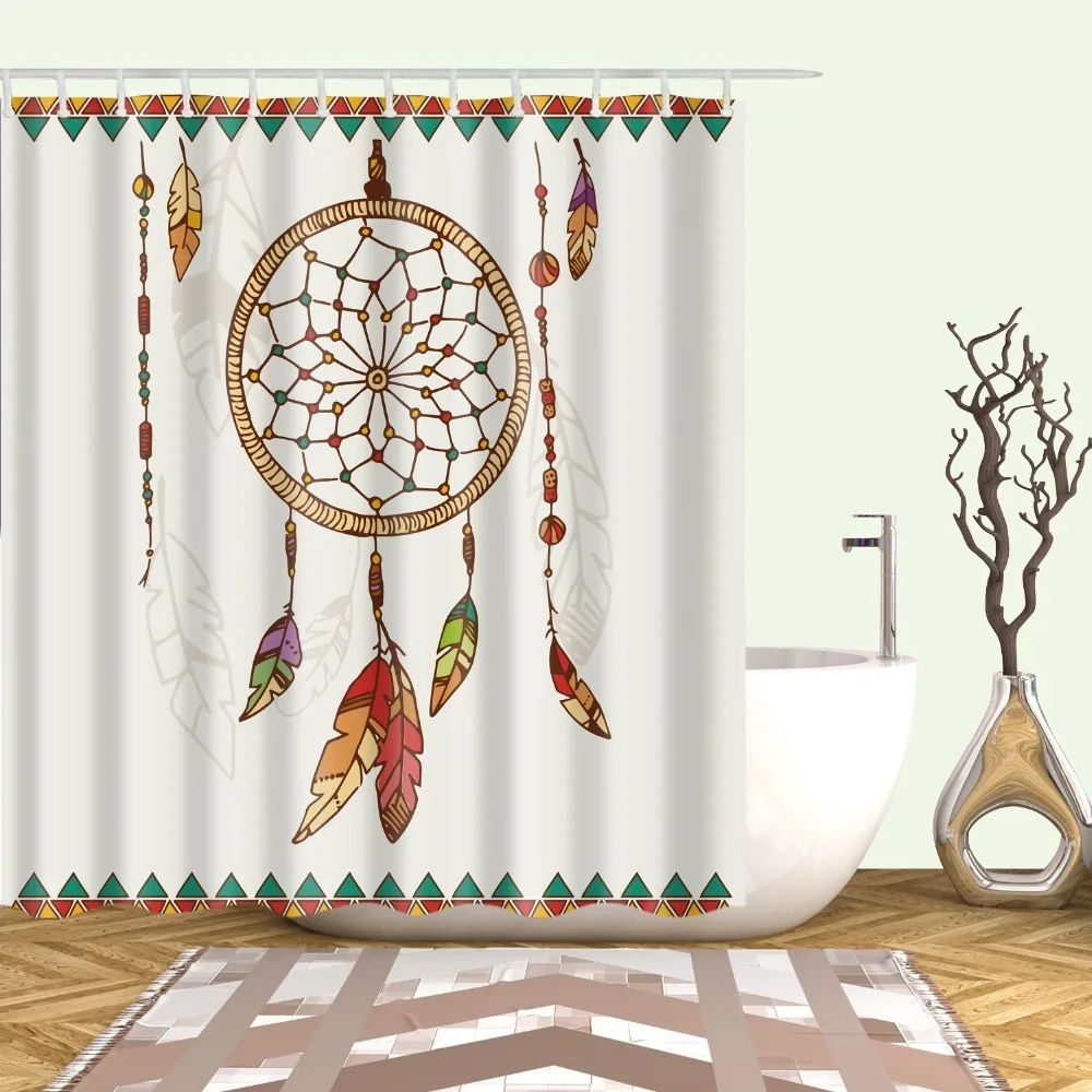 Bathroom Shower Curtain Waterproof Polyester Bathroom Curtain Dream Catcher Printing Shower Curtain Bath Screen
Bathroom Shower Curtain Waterproof Polyester Bathroom Curtain Dream Catcher Printing Shower Curtain Bath Screen