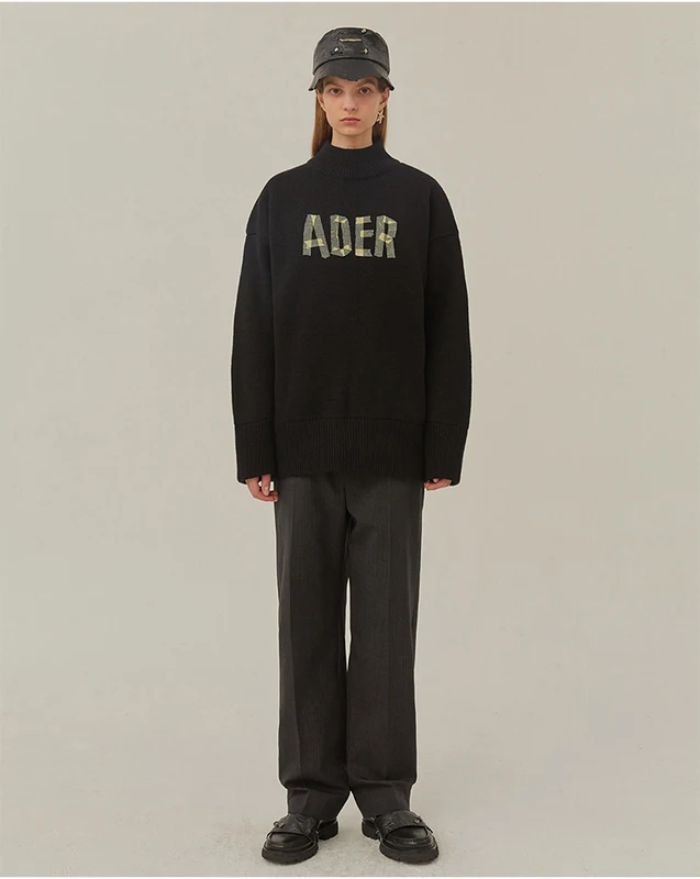 ADER 2021 New Solid Color Adhesive Tape Logo Pullovers Oversized Hip-hop Adererror Pullover Men Women Couple Mock Neck Sweater
ADER 2021 New Solid Color Adhesive Tape Logo Pullovers Oversized Hip-hop Adererror Pullover Men Women Couple Mock Neck Sweater