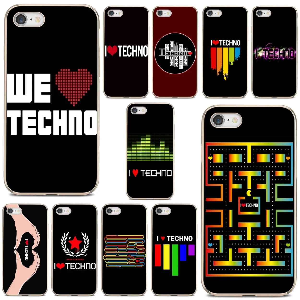 I Love Techno technology Music For iPhone 10 11 12 13 Mini Pro 4S 5S SE 5C 6 6S 7 8 X XR XS Plus Max 2020 Silicone Shell Cover
I Love Techno technology Music For iPhone 10 11 12 13 Mini Pro 4S 5S SE 5C 6 6S 7 8 X XR XS Plus Max 2020 Silicone Shell Cover