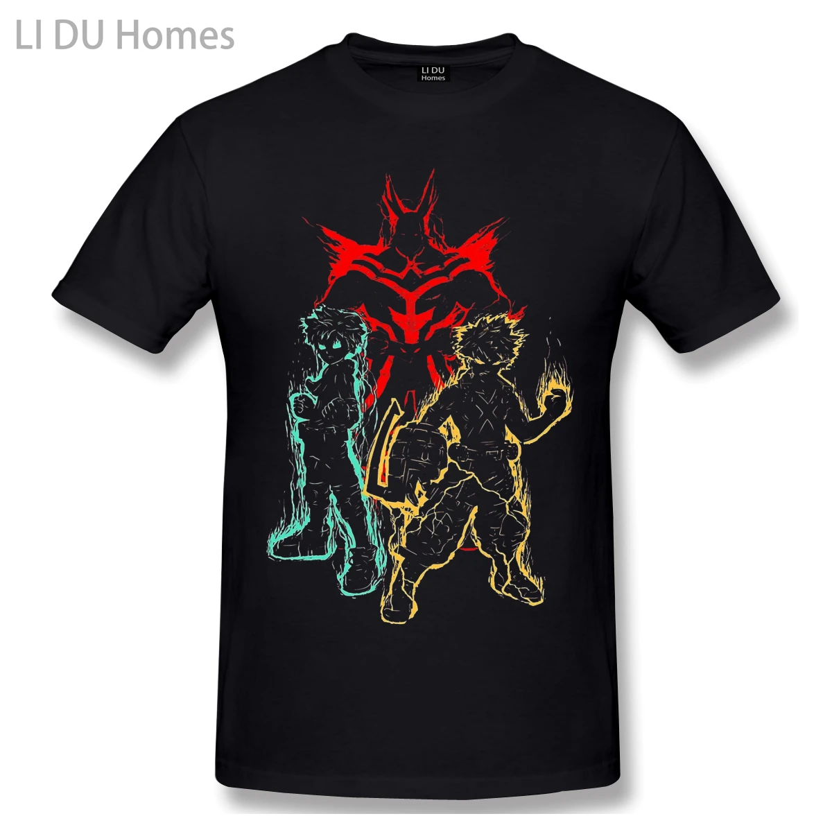 LIDU T-Shirt for Men Quirky Fellows Chiffon 100% Cotton My Hero Academia T Shirt Funny Plus Size Clothes
LIDU T-Shirt for Men Quirky Fellows Chiffon 100% Cotton My Hero Academia T Shirt Funny Plus Size Clothes