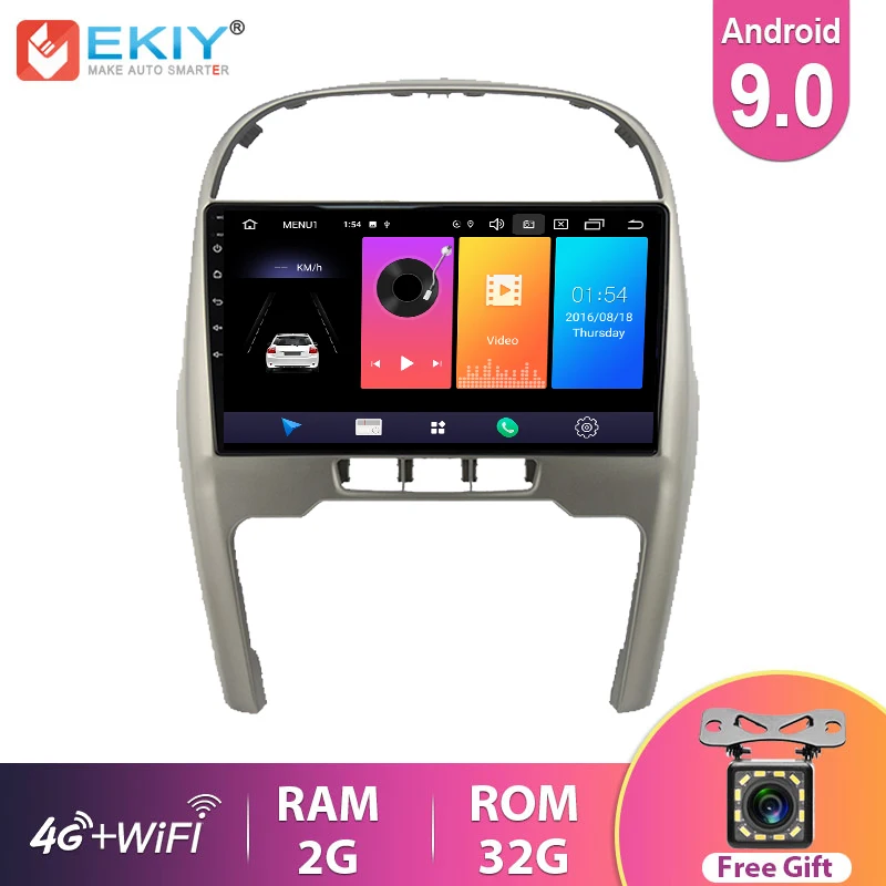 

EKIY 10,1 ''IPS Android 9,0 автомобильное радио для Chery Tiggo 3 2014-2016 стерео Мультимедийный видеоплеер GPS навигация USB Wifi BT DVD