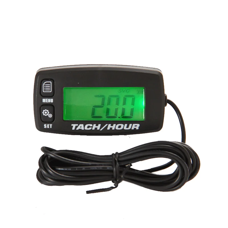 Tach hour meter Motorcycle Meter Digital Tachometer Engine Resettable Maintenace Alert RPM Counter for Chainsaws Boats ATV
Tach hour meter Motorcycle Meter Digital Tachometer Engine Resettable Maintenace Alert RPM Counter for Chainsaws Boats ATV