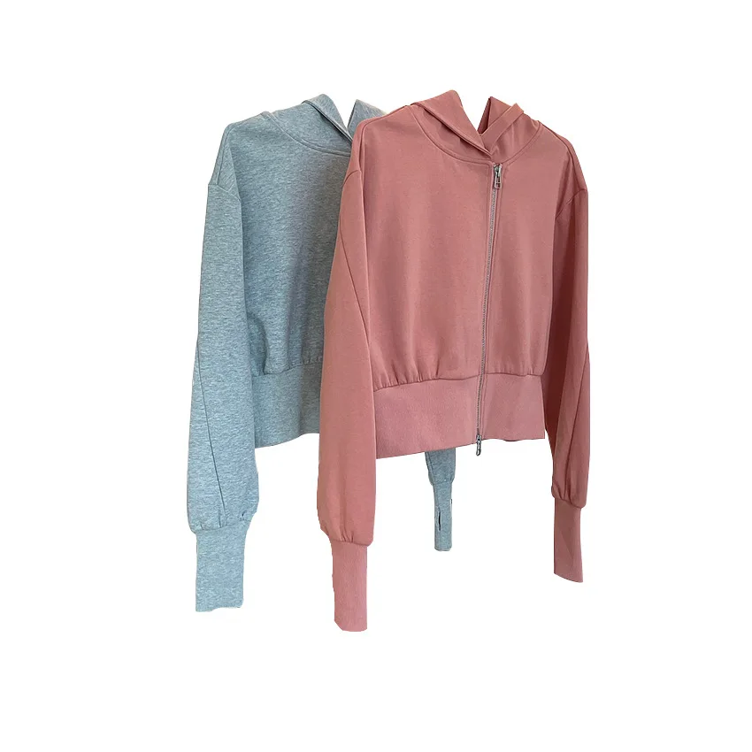 TVVOVVIN Spring New Leisure Fashion Double Zipper Hooded Short Loose Gray Female Sweatshirt ZY5C
TVVOVVIN Spring New Leisure Fashion Double Zipper Hooded Short Loose Gray Female Sweatshirt ZY5C