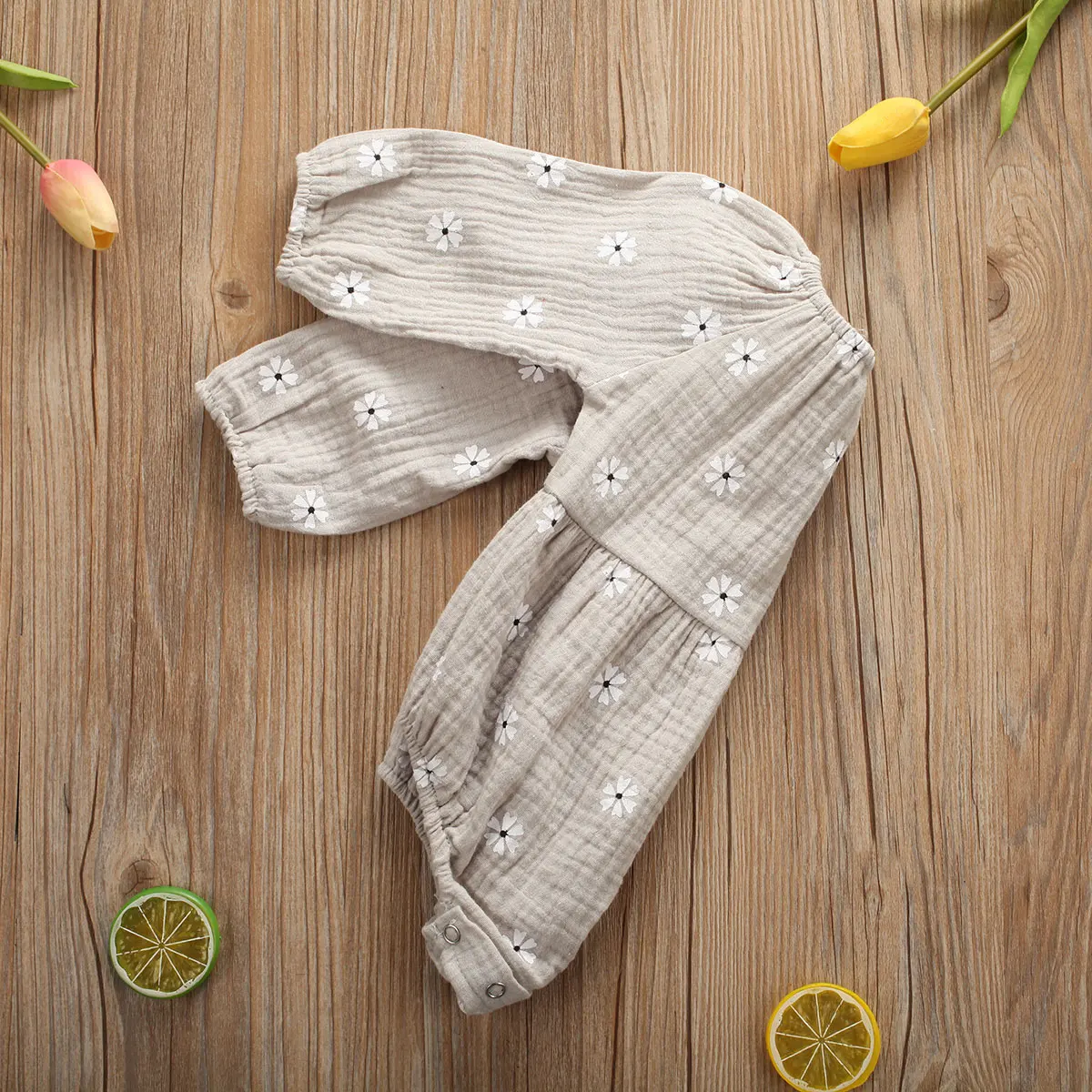 Baby Girl Fashion Romper Flower Printed Long Sleeve Comfortable Breathable Jumpsuit One-Piece Outfit Cotton Sunsuit Baby Clothes
Baby Girl Fashion Romper Flower Printed Long Sleeve Comfortable Breathable Jumpsuit One-Piece Outfit Cotton Sunsuit Baby Clothes