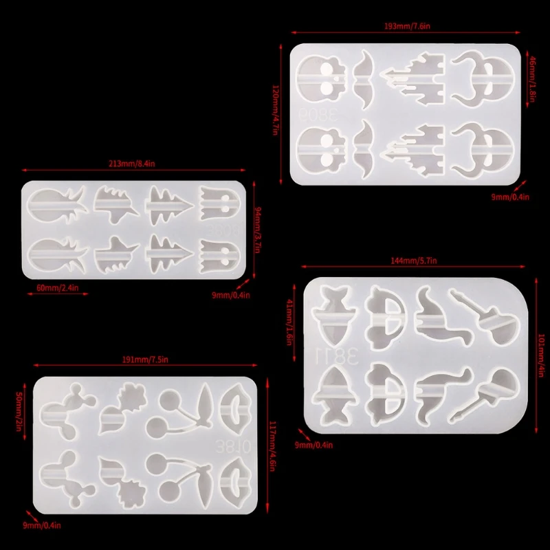 Crystal Epoxy Resin Mold Fruit Animal Straws Decoration Buckle Silicone Mould DIY Crafts Jewelry Decorative Casting Tool
Crystal Epoxy Resin Mold Fruit Animal Straws Decoration Buckle Silicone Mould DIY Crafts Jewelry Decorative Casting Tool
