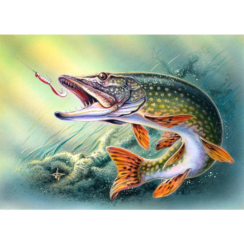 3D Diamond Painting "Fishing" DIY Full Rhinestones Drill Cross-stitch Kits Square Round Diamond Embroidery
3D Diamond Painting "Fishing" DIY Full Rhinestones Drill Cross-stitch Kits Square Round Diamond Embroidery