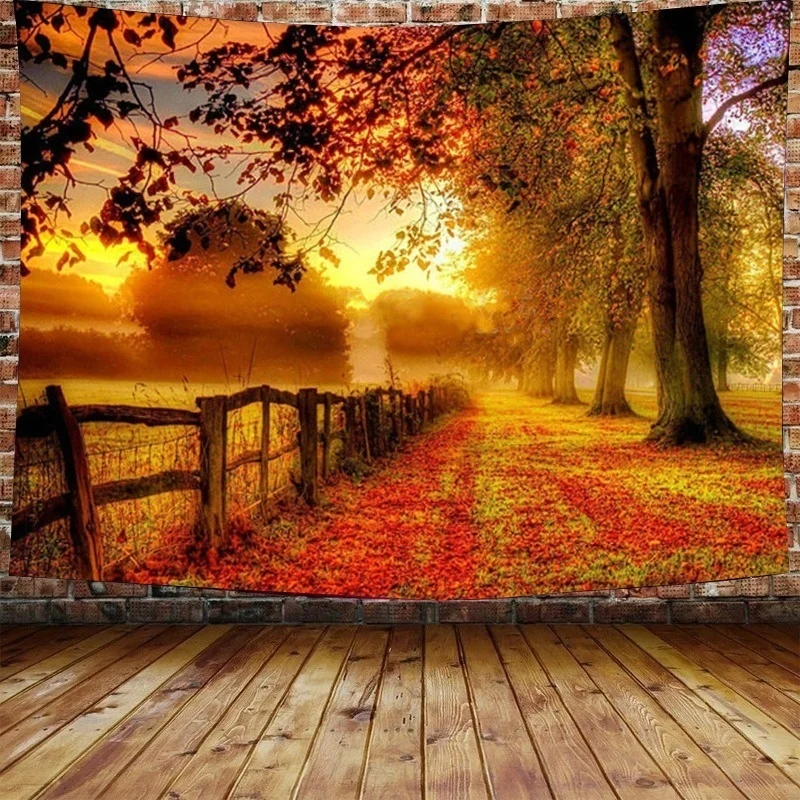 Forest Maple Leaf Red Leaves Tapestry Landscape for Room Decor Wall Blanket Curtain for Bedroom 95x73cm/150x100cm/150X130cm
Forest Maple Leaf Red Leaves Tapestry Landscape for Room Decor Wall Blanket Curtain for Bedroom 95x73cm/150x100cm/150X130cm
