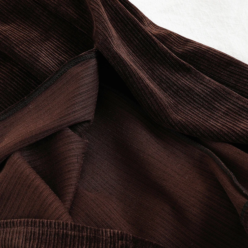 corduroy braces restoring ancient ways render half a turtleneck sweater HeBenZhong dress two-piece women dress
corduroy braces restoring ancient ways render half a turtleneck sweater HeBenZhong dress two-piece women dress