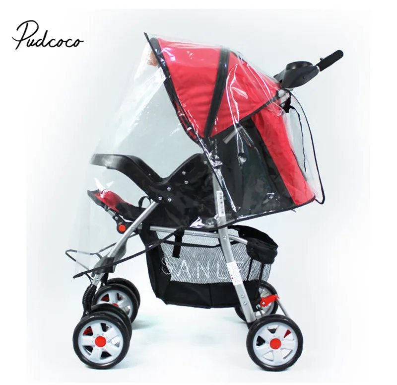 Pudcoco Baby Stroller Waterproof Raincover Universal Pushchair Pram Buggy Rain Cover Transparent Wind Shield Anti-UV Cover
Pudcoco Baby Stroller Waterproof Raincover Universal Pushchair Pram Buggy Rain Cover Transparent Wind Shield Anti-UV Cover