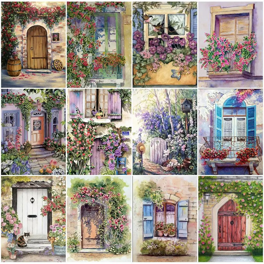 Diamond Painting Garden Square/Round Cross Stitch Kit Diamond Embroidery Landscape Door Picture Mosaic Rhinestones Home Decor
Diamond Painting Garden Square/Round Cross Stitch Kit Diamond Embroidery Landscape Door Picture Mosaic Rhinestones Home Decor