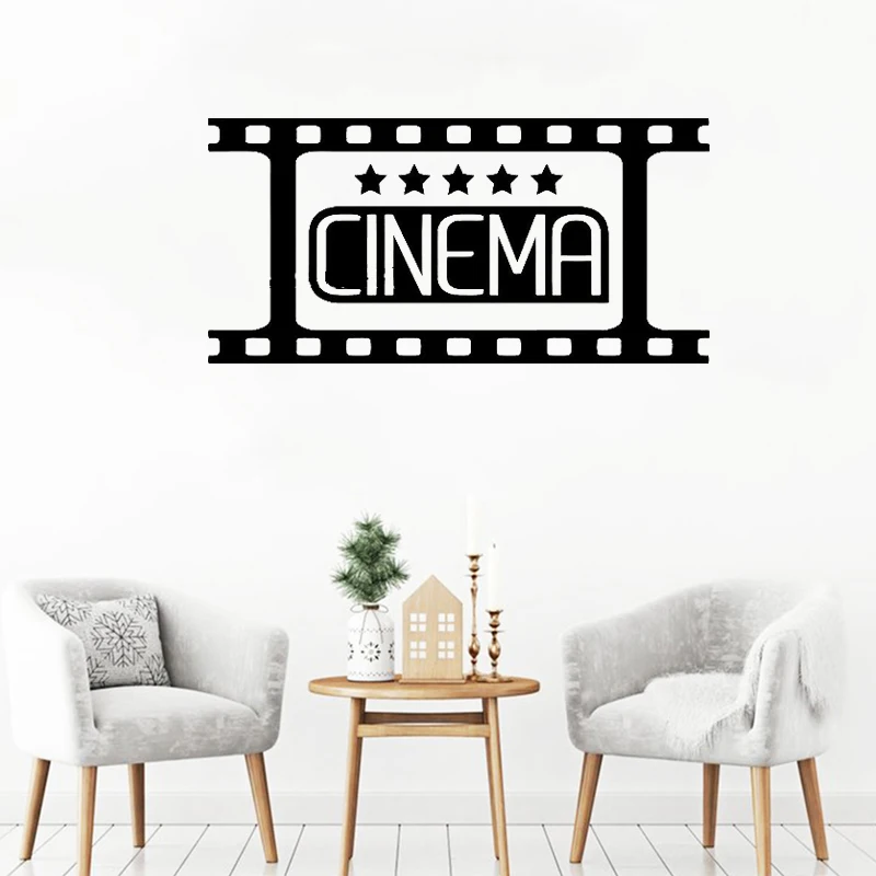 Vintage Cinema Decal Film Strip Video Movie Wall Sticker Home Theater Decor Living Room Bedroom Decor Self Adhesive
Vintage Cinema Decal Film Strip Video Movie Wall Sticker Home Theater Decor Living Room Bedroom Decor Self Adhesive