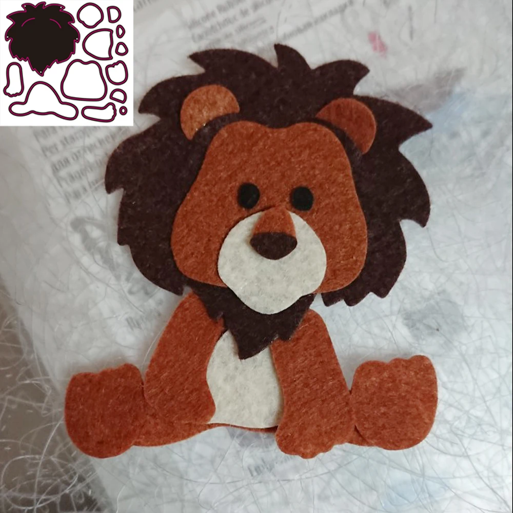 New Lion Animal metal cutting die scrapbook for photo album paper diy gift card decoration embossed
New Lion Animal metal cutting die scrapbook for photo album paper diy gift card decoration embossed