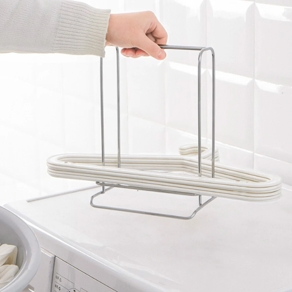 Stainless Steel Hanger Storage Rack Finishing Rack Desktop Hanger Home Multifunctional Storage Home Office
Stainless Steel Hanger Storage Rack Finishing Rack Desktop Hanger Home Multifunctional Storage Home Office