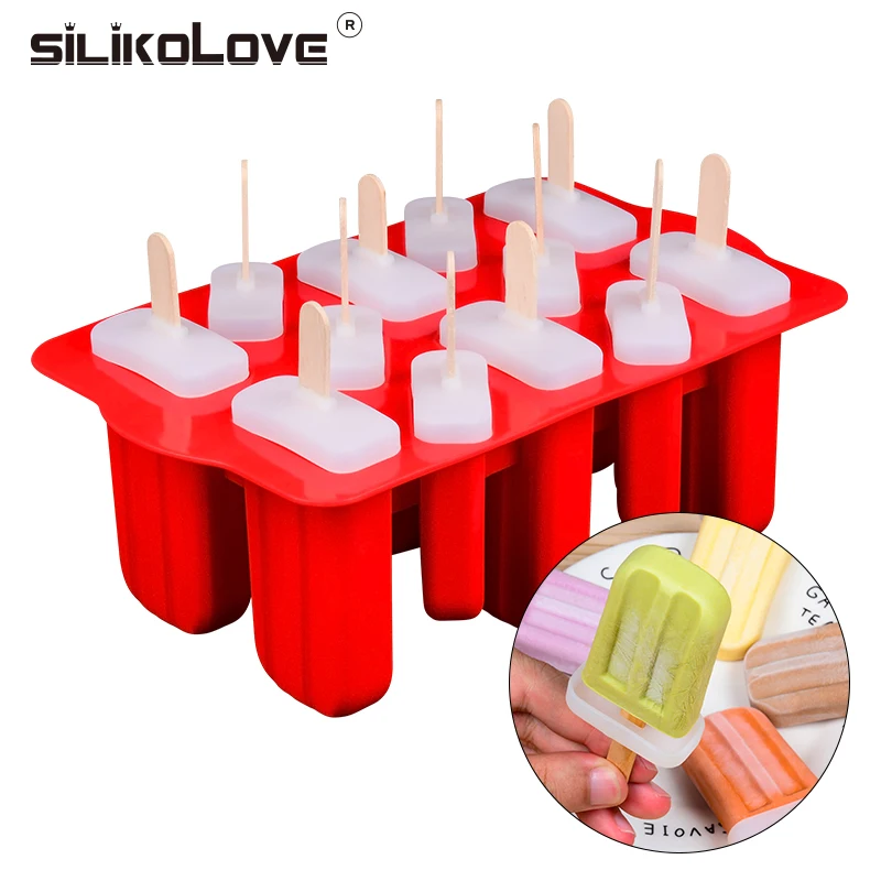Силиконовые формы для мороженого SILIKOLOVE многоразовые силиконовые с морозильной