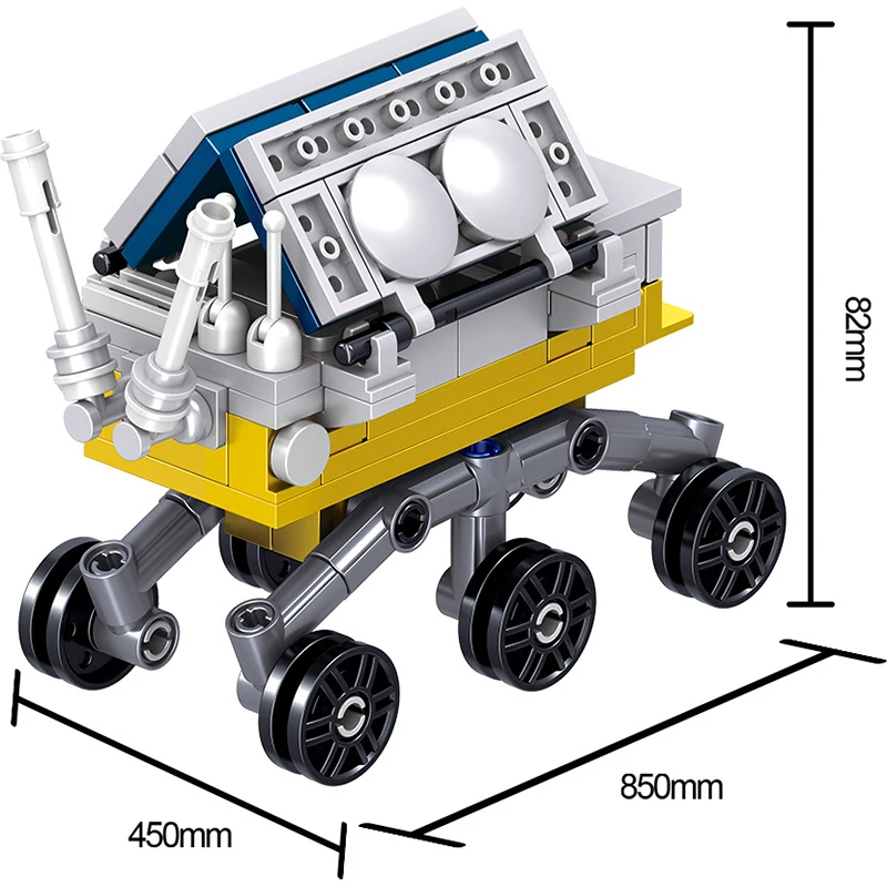 Mailackers Military WW2 Tank Chang'e-4 Probe Machine Building Blocks creator expert Educational Model Bricks Toys For Gift
Mailackers Military WW2 Tank Chang'e-4 Probe Machine Building Blocks creator expert Educational Model Bricks Toys For Gift
