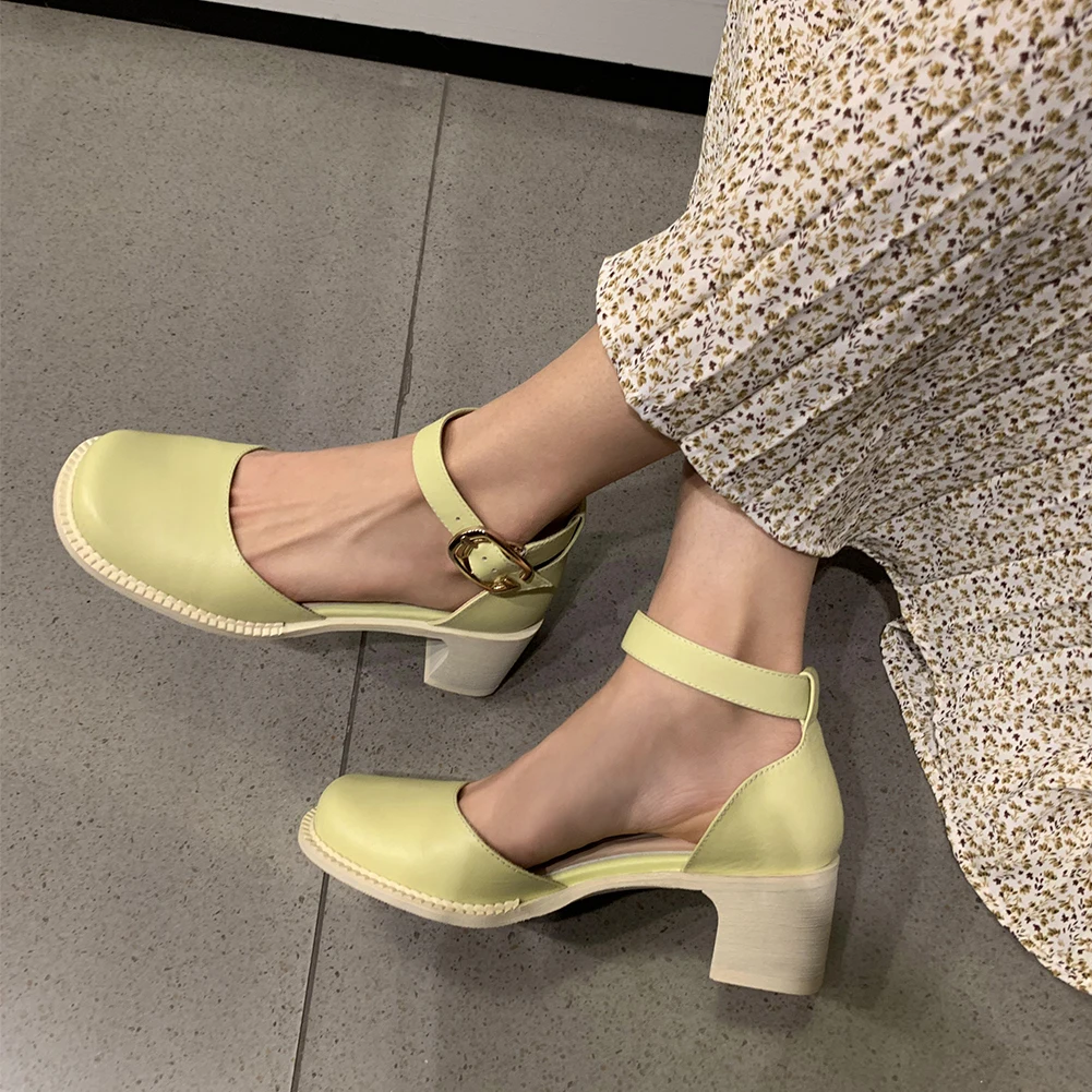 Lapolaka Luxury Brand Design Round Toe Chunky Heels Comfy Walking Office Lady Summer Sandals Full Genuine Leather Woman Shoes
Lapolaka Luxury Brand Design Round Toe Chunky Heels Comfy Walking Office Lady Summer Sandals Full Genuine Leather Woman Shoes