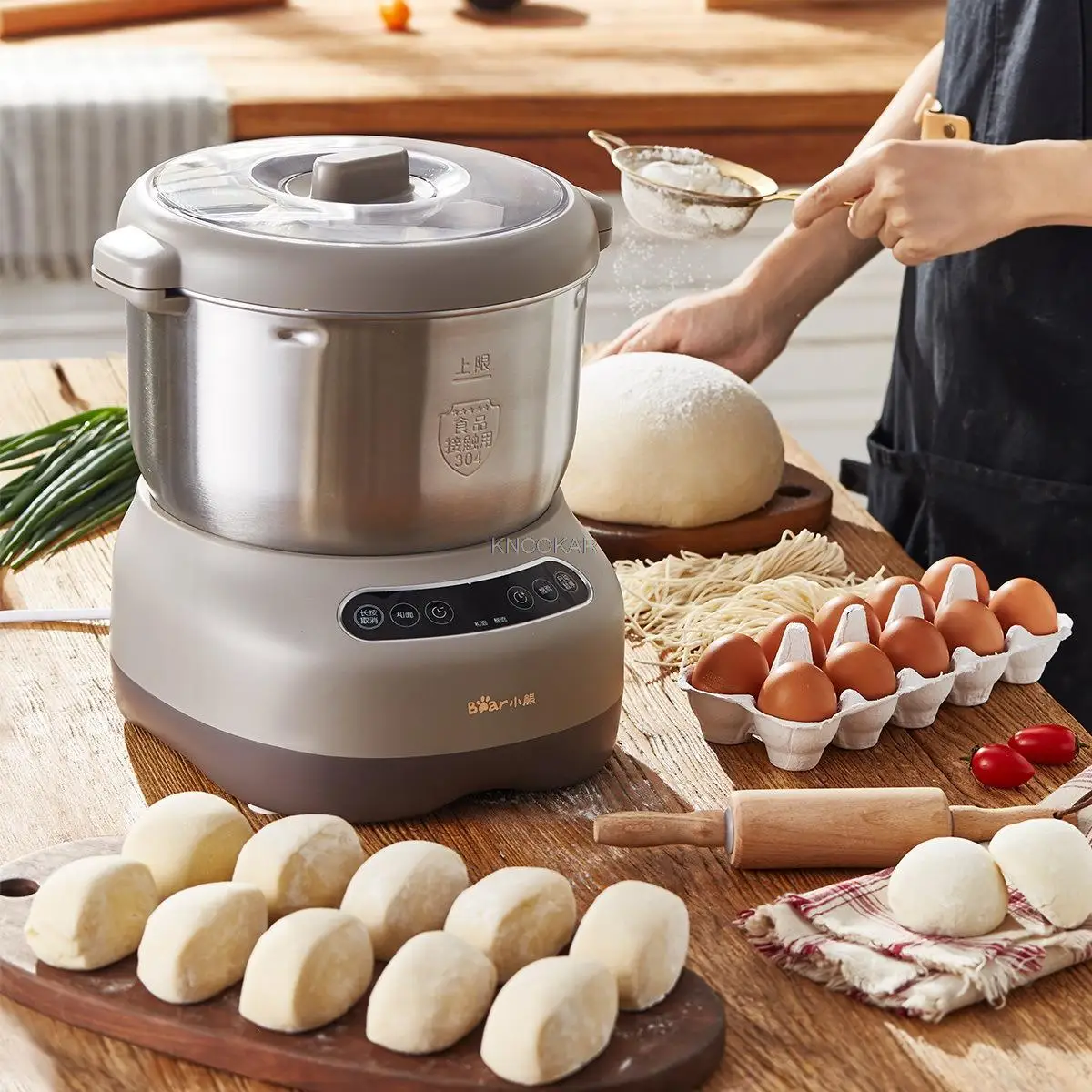 7L Electric Dough Mixer Household Dough Machine Automatic Flour Fermenting Mixing Multifunction Food HMJ-A70C1
7L Electric Dough Mixer Household Dough Machine Automatic Flour Fermenting Mixing Multifunction Food HMJ-A70C1