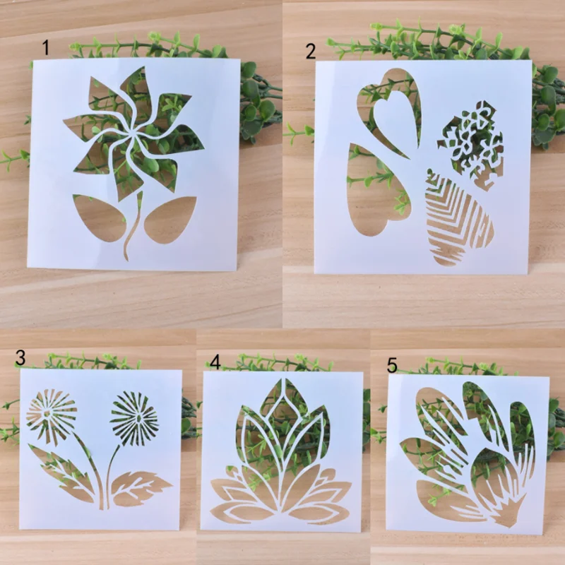 2pc Plant Flowers Stencil DIY Wall Layering Painting Template Decoration Scrapbooking Embossing Supplies Reusable
2pc Plant Flowers Stencil DIY Wall Layering Painting Template Decoration Scrapbooking Embossing Supplies Reusable