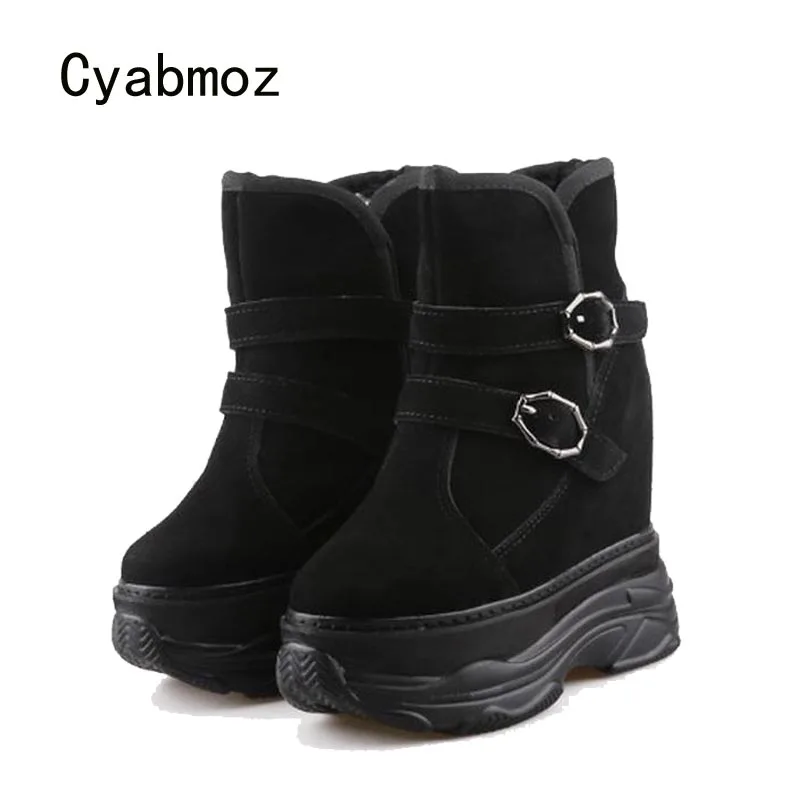 Cyabmoz Winter Snow Ankle Boots Shoes Woman Sneakers Sexy Platform Party Ladies Casual High heels Height increasing Women Shoes
Cyabmoz Winter Snow Ankle Boots Shoes Woman Sneakers Sexy Platform Party Ladies Casual High heels Height increasing Women Shoes