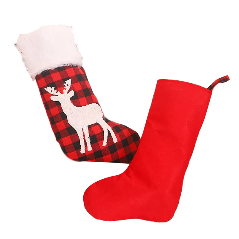Christmas And New Year Decorations for Home Xmas Christmas Stockings Elk Christmas Stocking Socks Gift Bags Holder
Christmas And New Year Decorations for Home Xmas Christmas Stockings Elk Christmas Stocking Socks Gift Bags Holder