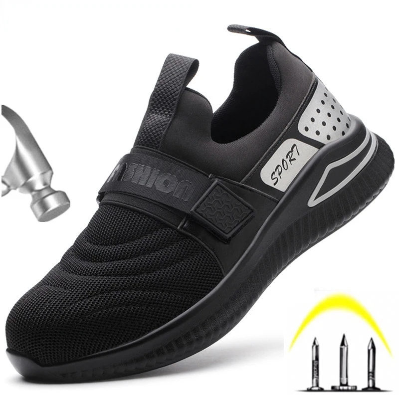 New Steel Toe Shoes Work Sneakers Men Safety Shoes Puncture-Proof Security Industrial Shoes Lightweight Work Shoes Dropshipping
New Steel Toe Shoes Work Sneakers Men Safety Shoes Puncture-Proof Security Industrial Shoes Lightweight Work Shoes Dropshipping