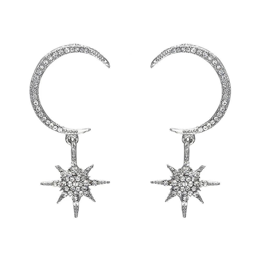 Новинка 2020, модные серьги в виде звезд, Луны стразы, висячие серьги в богемном стиле, винтажные украшения для женщин и девушек
Новинка 2020, модные серьги в виде звезд, Луны стразы, висячие серьги в богемном стиле, винтажные украшения для женщин и девушек