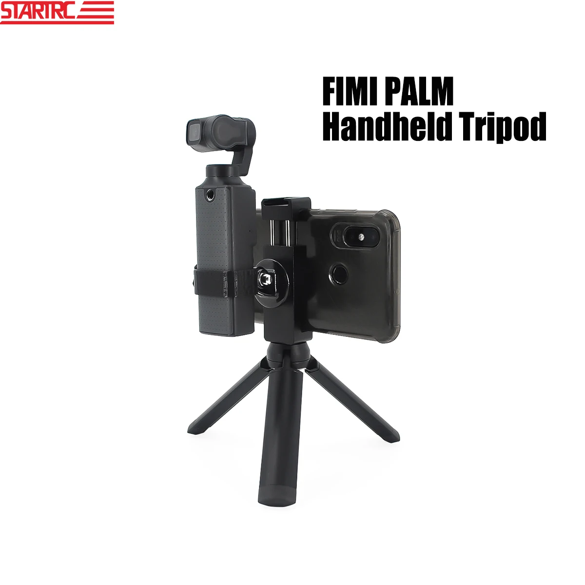 

STARTRC Handheld Tripod With Metal Phone Holder Mount Bracket For FIMI PALM Handheld Gimbal Camera Expansion Accessories