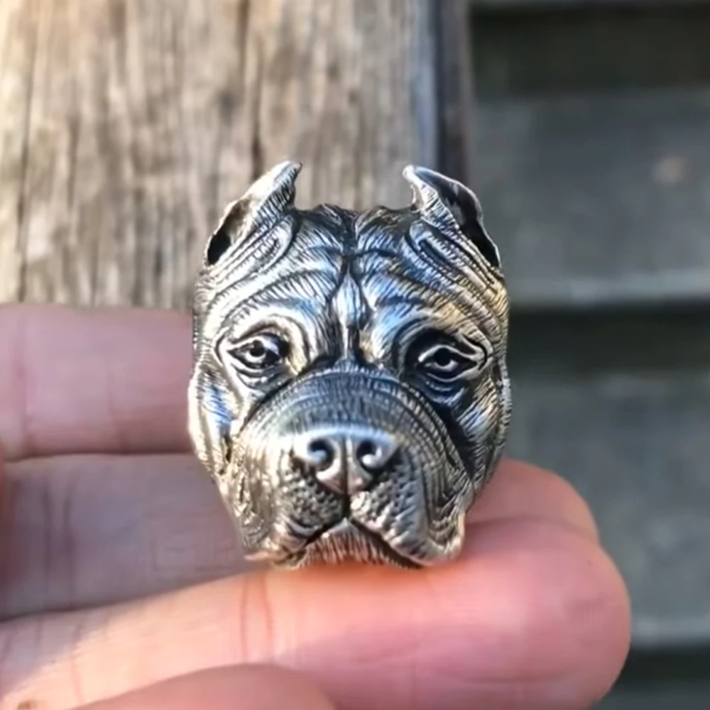 Secret Boy Vintage Men's Fashion Bulldog Ring Punk Bikers Jewelry Boyfriend Birthday Gift Size 7-13
Secret Boy Vintage Men's Fashion Bulldog Ring Punk Bikers Jewelry Boyfriend Birthday Gift Size 7-13