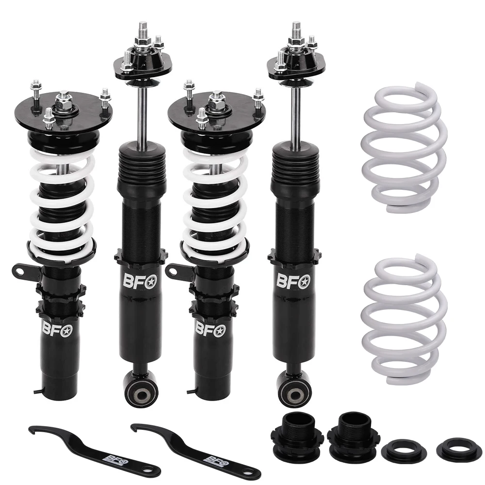 Coilovers Struts Shocks for BMW E46 3 Series 320i 323i 325i 328i 330i 1999-2005 Adjustable Height Suspension
Coilovers Struts Shocks for BMW E46 3 Series 320i 323i 325i 328i 330i 1999-2005 Adjustable Height Suspension