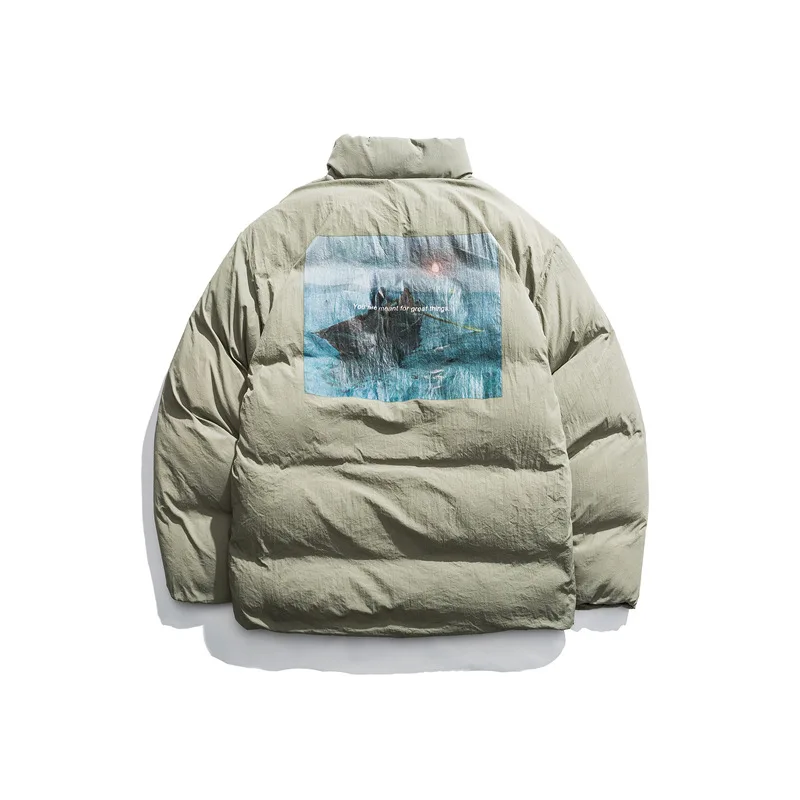 Hong Kong Style Youth Printing Couple's Stand Collar Quilted Cotton Cloth Men's 2020 Winter New Fashion Brand Thick Coat
Hong Kong Style Youth Printing Couple's Stand Collar Quilted Cotton Cloth Men's 2020 Winter New Fashion Brand Thick Coat