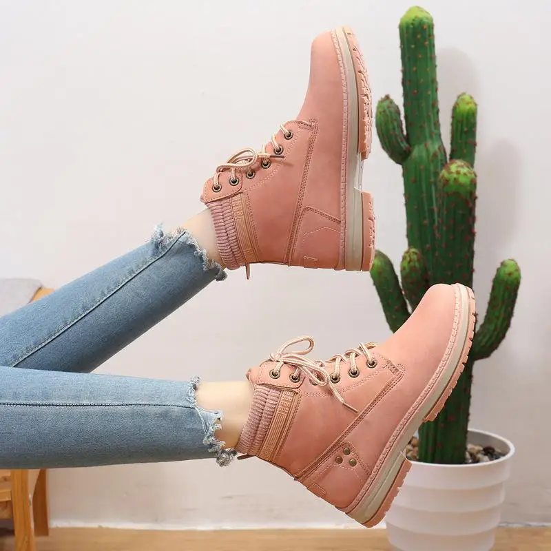 tin boots autumn and winter new style ladies hot-selling ankle boots female round toe comfortable thick-soled ankle boots
tin boots autumn and winter new style ladies hot-selling ankle boots female round toe comfortable thick-soled ankle boots