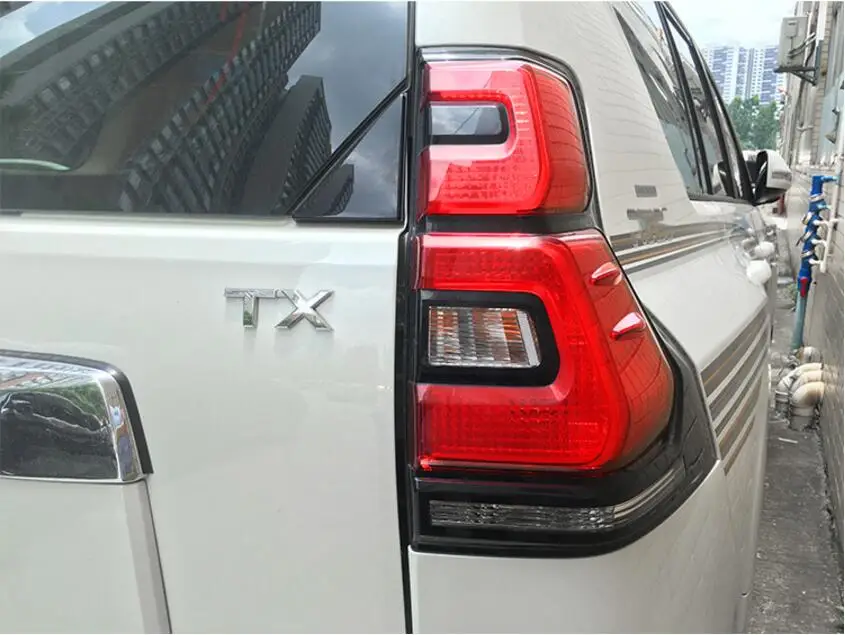 2pcs Car Tail Lamp For LC150 GRJ150 Rear Taillights For CRUISER PRADO 2018 2019 LED DRL+Brake+Park+Turn Signal Tail Lights
2pcs Car Tail Lamp For LC150 GRJ150 Rear Taillights For CRUISER PRADO 2018 2019 LED DRL+Brake+Park+Turn Signal Tail Lights