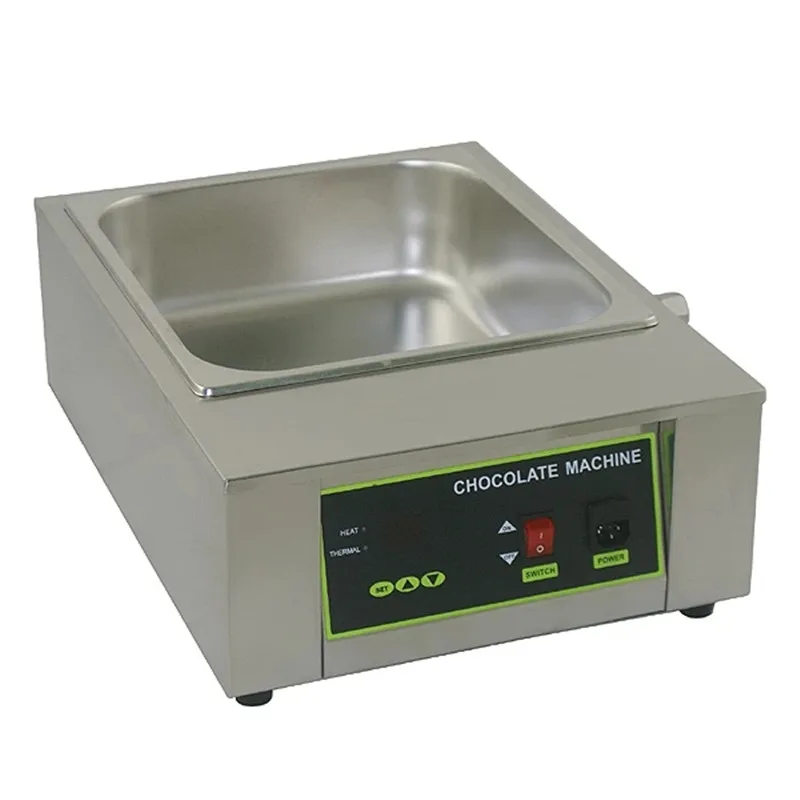 2021New single tank chocolate furnace melt pot electrical commercial chocolate melting machine
2021New single tank chocolate furnace melt pot electrical commercial chocolate melting machine