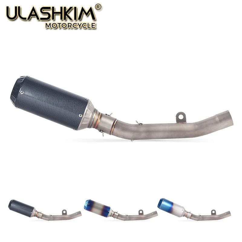 Motorcycle Full System Exhaust Muffler Modified Middle Link Pipe Slip On For kawasaki Z800 2013 2014 2015 2016
Motorcycle Full System Exhaust Muffler Modified Middle Link Pipe Slip On For kawasaki Z800 2013 2014 2015 2016