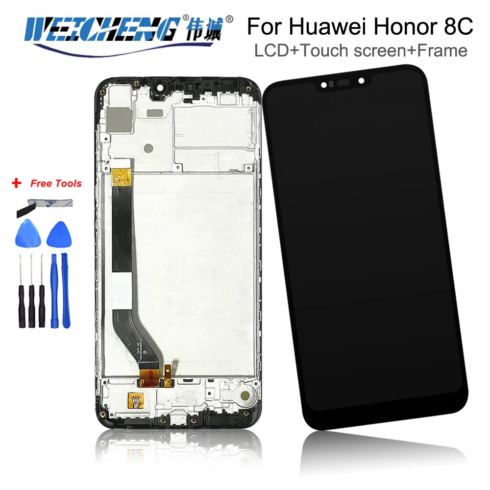 Для Huawei Honor 8C ЖК-дисплей сенсорный экран дигитайзер сборка с рамкой Honor 8C BKK-LX1 LX2 BKK-L21 ЖК-экран Замена
Для Huawei Honor 8C ЖК-дисплей сенсорный экран дигитайзер сборка с рамкой Honor 8C BKK-LX1 LX2 BKK-L21 ЖК-экран Замена