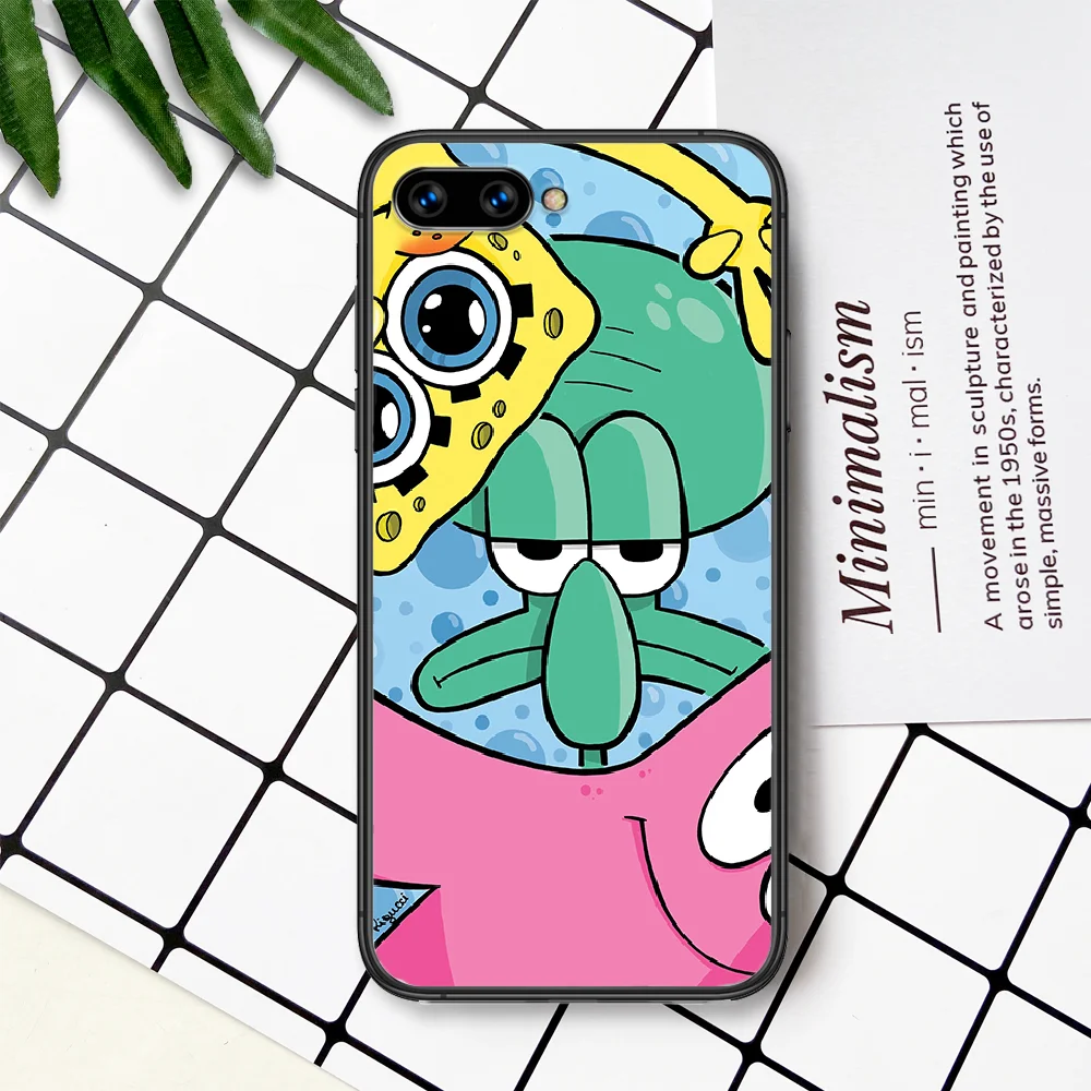 Cartoon SpongeBobob Phone Case For Huawei Honor 6A 7A 7C 8 8A 8X 9 9X 10 10i 20 Lite Pro Play black Prime Fashion Cell Painting
Cartoon SpongeBobob Phone Case For Huawei Honor 6A 7A 7C 8 8A 8X 9 9X 10 10i 20 Lite Pro Play black Prime Fashion Cell Painting
