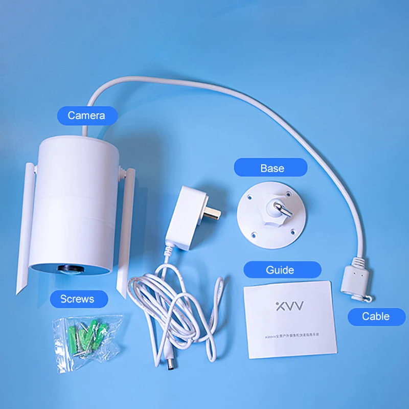 Xiaomi Xiaovv B1 Smart Outdoor Camera 1080P HD WiFi Webcam 150 Humanoid Detect Waterproof Infrared Security Cameras V380 App
Xiaomi Xiaovv B1 Smart Outdoor Camera 1080P HD WiFi Webcam 150 Humanoid Detect Waterproof Infrared Security Cameras V380 App