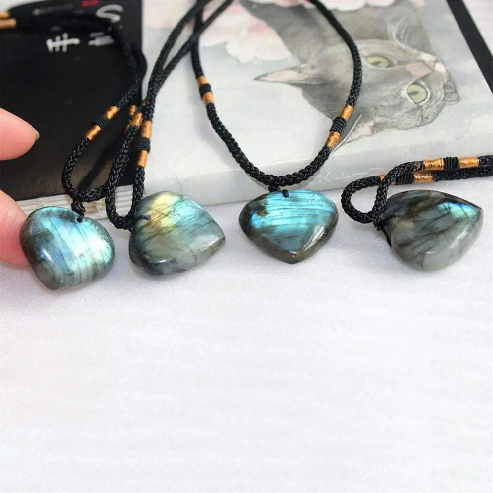 70% Hot Sale Natural Loves Heart Shape Labradorite Moonstone Pendant Necklace Jewelry Gift
70% Hot Sale Natural Loves Heart Shape Labradorite Moonstone Pendant Necklace Jewelry Gift